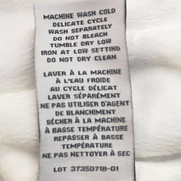 BC Clothing Ladies Size Small Purple White Black Plaid Faux Fur Lined Shirt - Picture 6 of 12